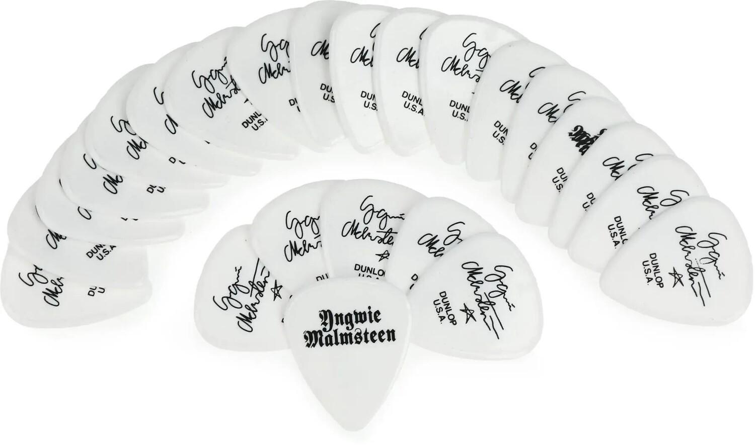 

Медиаторы Dunlop YJMR01WH Yngwie Malmsteen — 1,5 мм (24 шт. в упаковке)