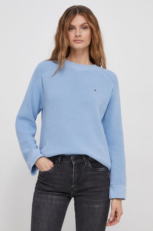 

Хлопковый свитер Tommy Hilfiger, синий