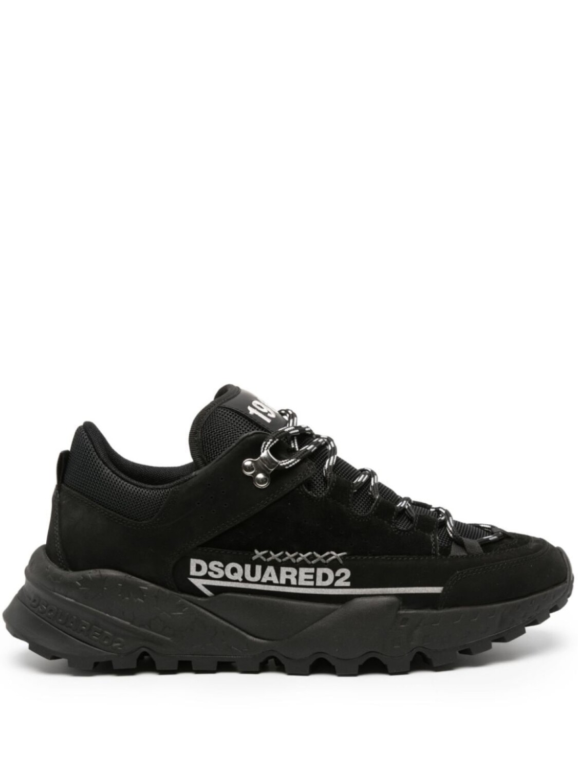 

Dsquared2 кроссовки Free со вставками, черный