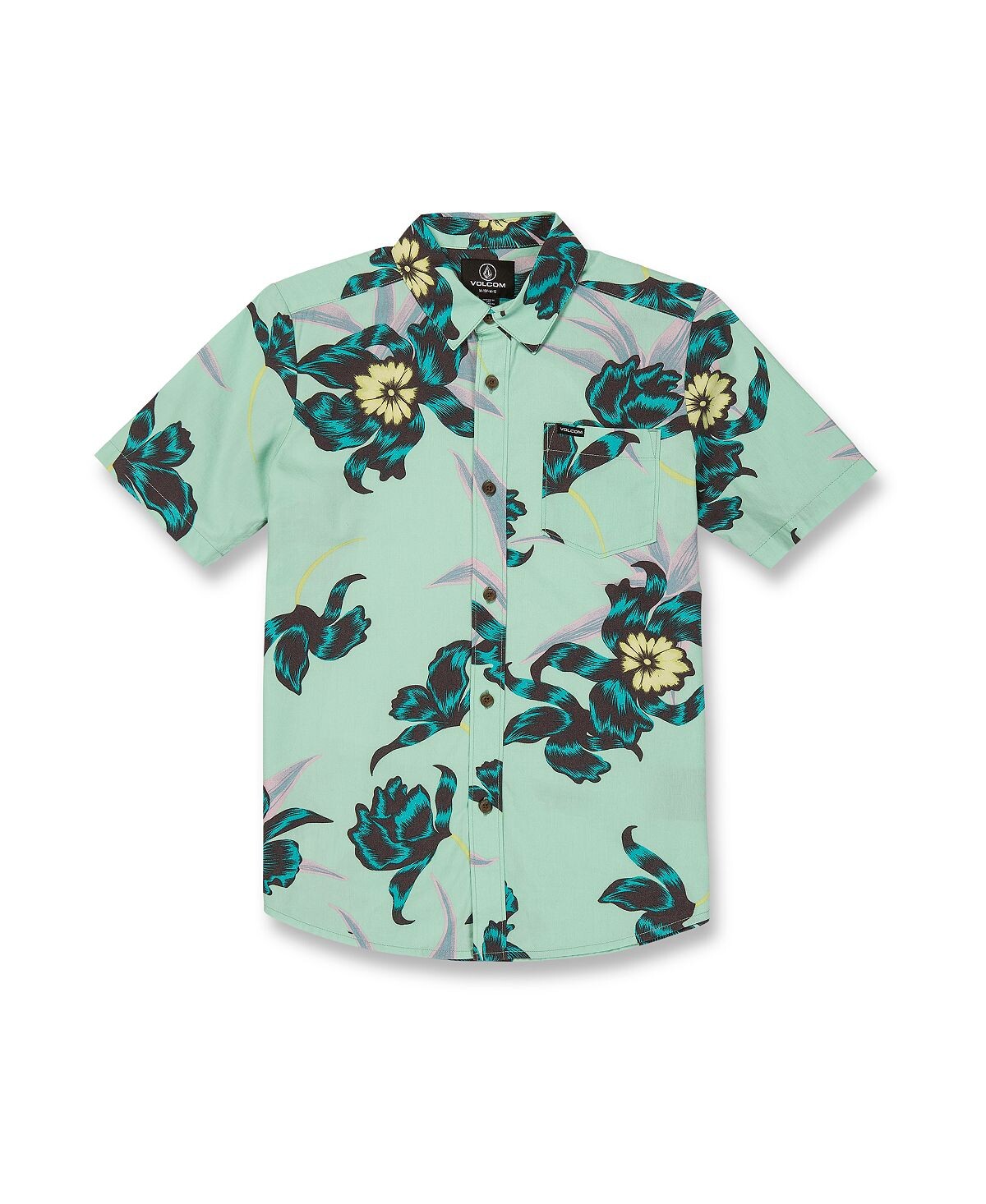 

Тканая рубашка с короткими рукавами Big Boys Island Time Volcom