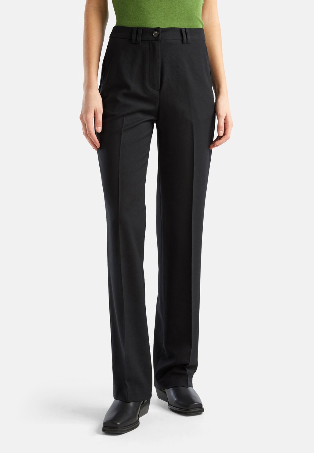 

Брюки CLASSIC IRONED CENTRAL CREASE United Colors of Benetton, цвет black