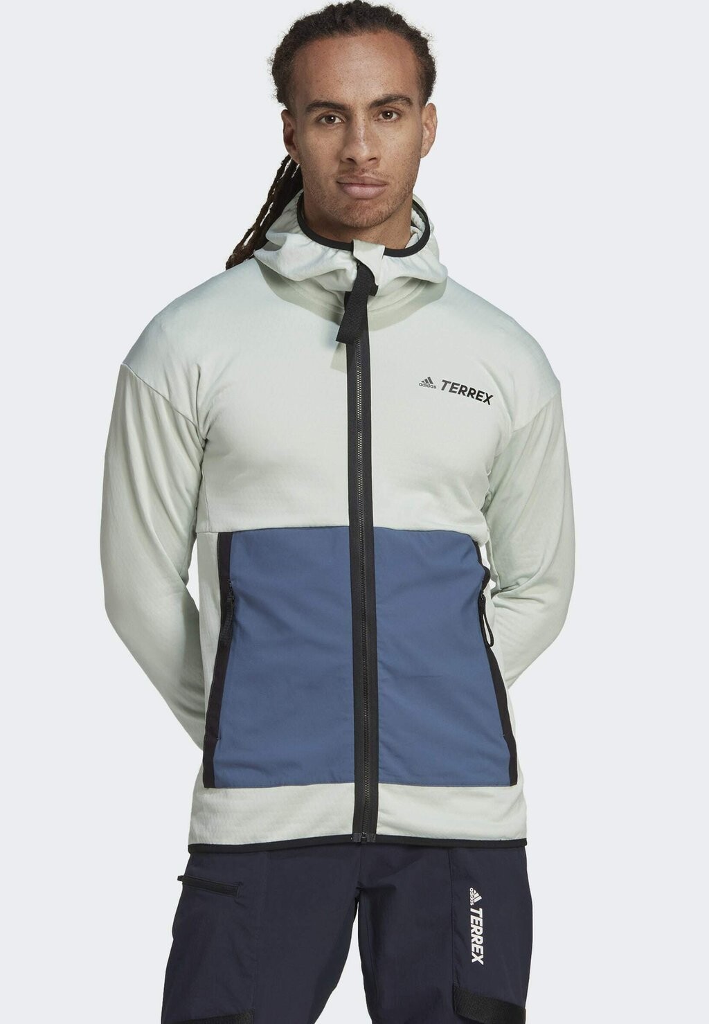 

Куртка флисовая Adidas, зеленый