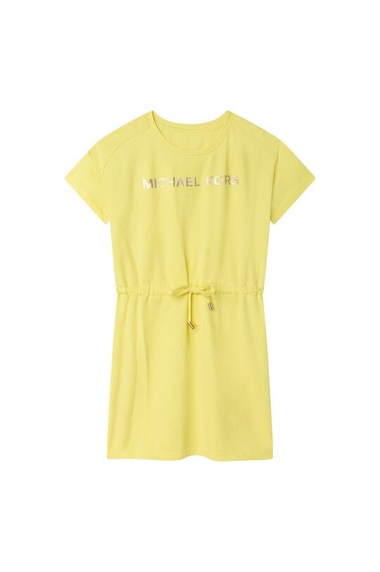 

Детское хлопковое платье Michael Kors R12102.156, желтый