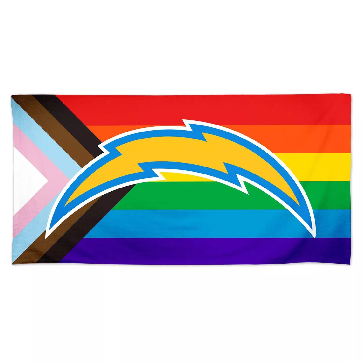 

Пляжное полотенце Pride Spectra WinCraft Los Angeles Chargers 30 x 60 дюймов