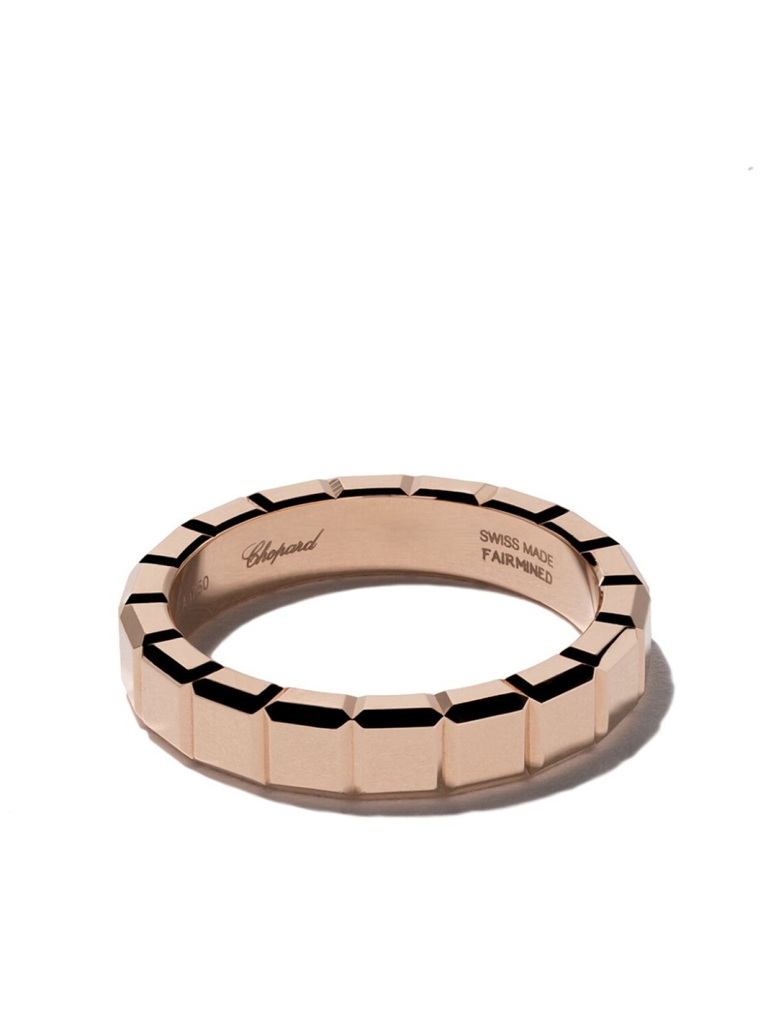 

Кольцо Ice Cube из розового золота Chopard, розовый