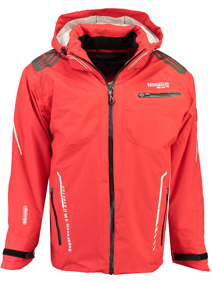 

Куртка для лыж и сноуборда Geographical Norway, красный