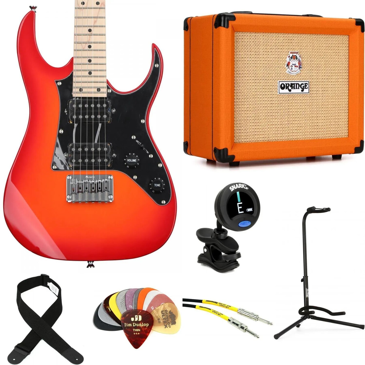 

Комплект Ibanez Gio GRGM21M и Orange Crush на 20 ампер — Orange Burst