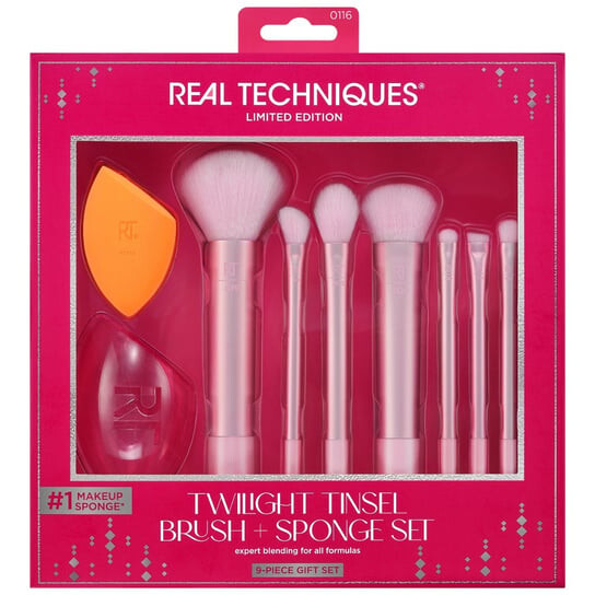 

Набор для макияжа Twilight Tinsel, 9 шт. Real Techniques