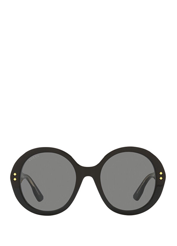 Черные женские солнцезащитные очки круглой формы Gucci очки круглой формы moo s ic berlin