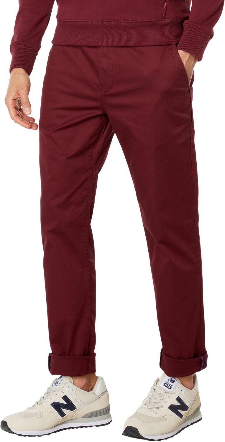 

Чино Essentials Mott из органического хлопка стретч-твилл Scotch & Soda, бордо