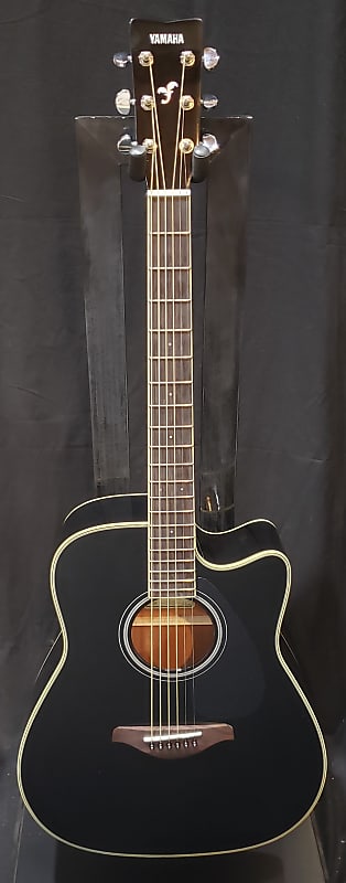 Акустическая гитара Yamaha FGC-TA TransAcoustic Traditional Western 2023 Black