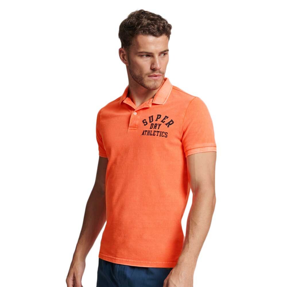 

Поло Superdry Vintage Superstate, оранжевый