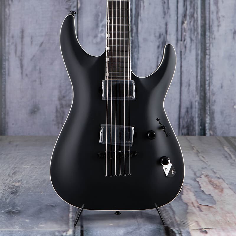 

Электрогитара ESP LTD MH-1000 Baritone, Black Satin