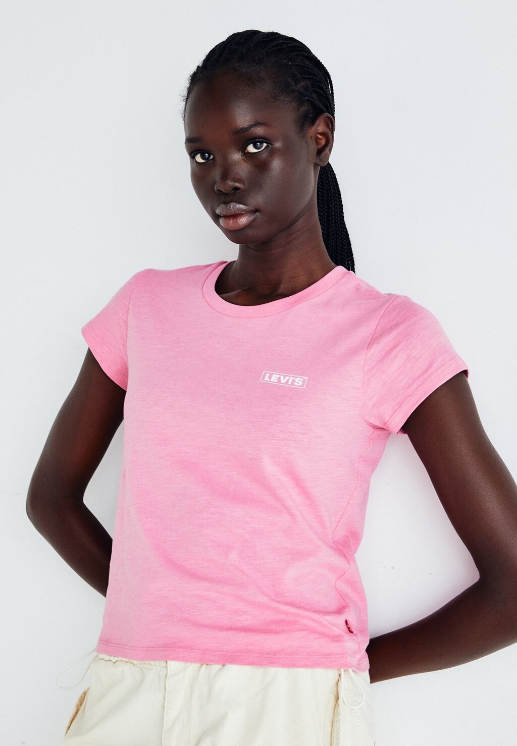 

Базовая футболка Graphic Authentic Tshirt Levi's, цвет tameless rose