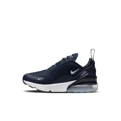 

Кроссовки Nike Air Max 270, цвет Obsidian/White/White/Cobalt Bliss