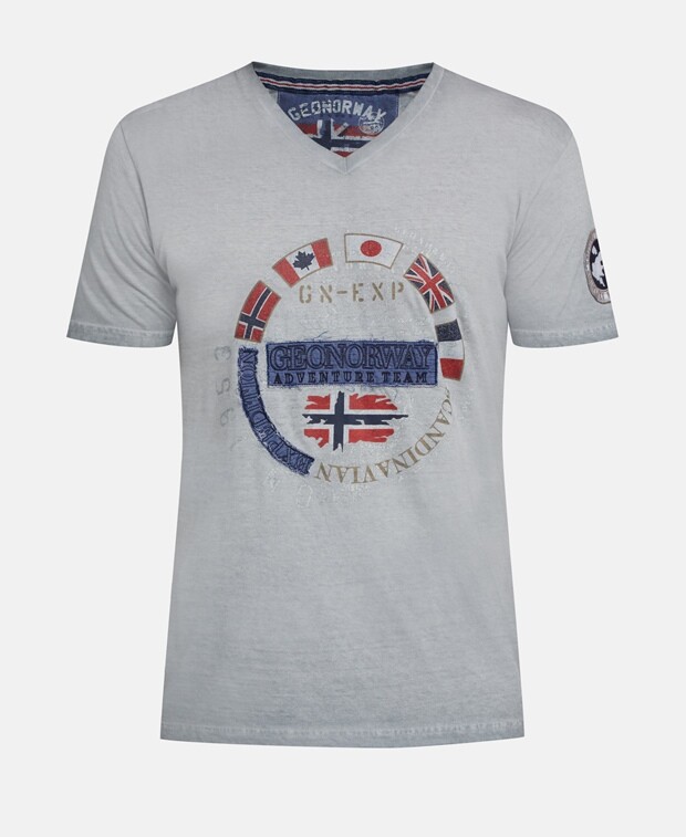 

Футболка Geographical Norway, темно-серый