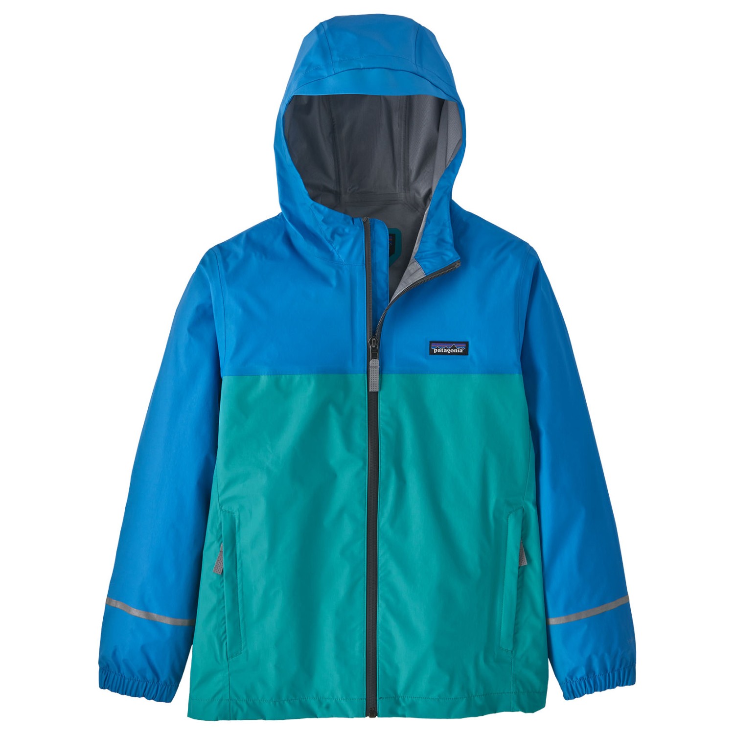 Дождевик Patagonia Kid's Torrentshell 3L, цвет Vessel Blue куртка patagonia men s torrentshell 3l jacket s