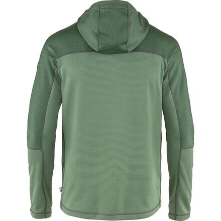 

Флисовая куртка Abisko Trail с капюшоном мужская Fjallraven, цвет Patina Green