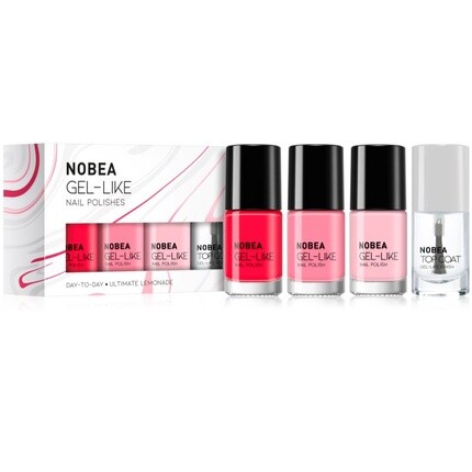 

NOBEA Day-to-Day Deep Dream Set Ultimate Набор лаков для ногтей с лимонадом