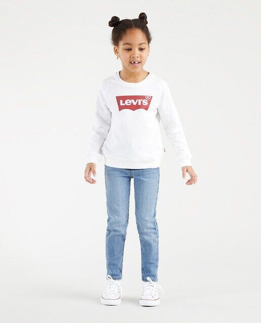 

Суперузкие брюки для девочки Levi'S, темно-синий