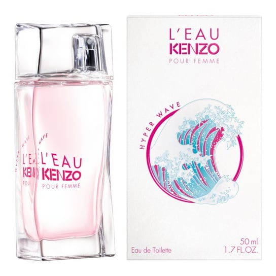 Туалетная вода l'Eau Kenzo Hyper Wave pour femme, 50 мл. Kenzo l-Eau pour femme EDT 100ml (l). Kenzo l`Eau Kenzo pour femme Hyper Wave.