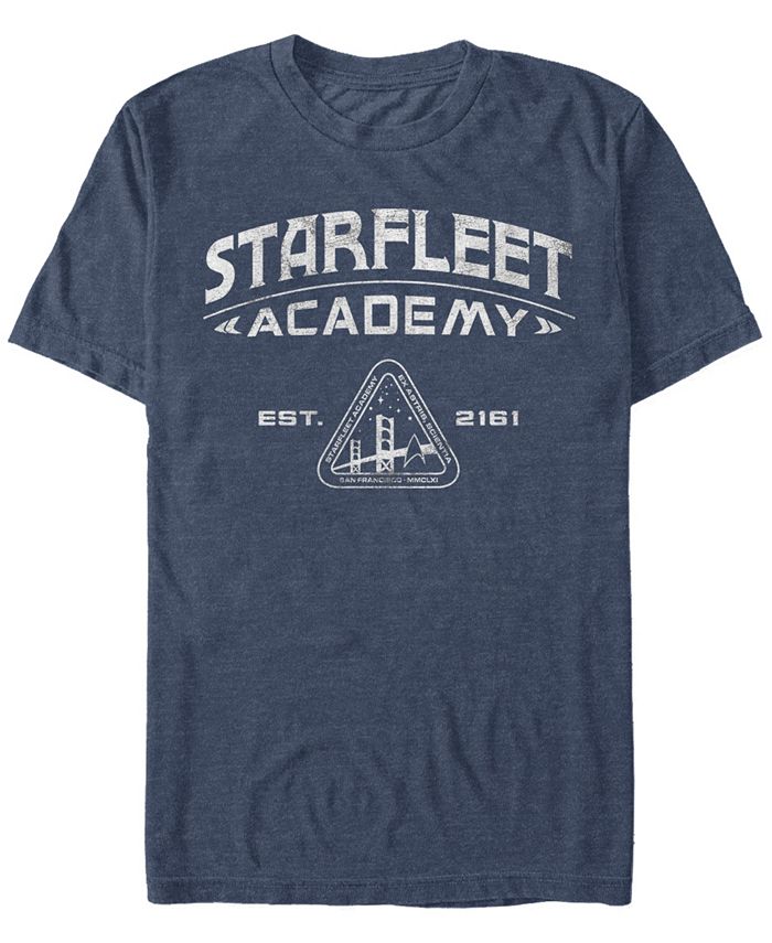 Мужская футболка Star Trek Academy Founder 2161 с короткими рукавами Fifth Sun, синий
