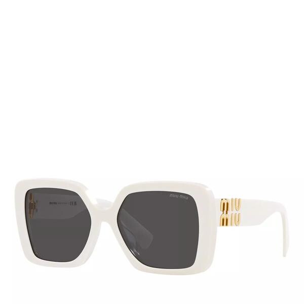 

Солнцезащитные очки 0mu 10ys white Miu Miu, белый