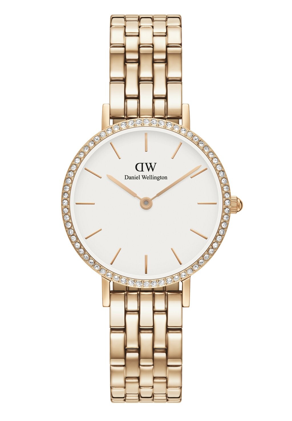 

Часы Petite Lumine Bezel 5-Link Daniel Wellington, цвет rose gold-coloured