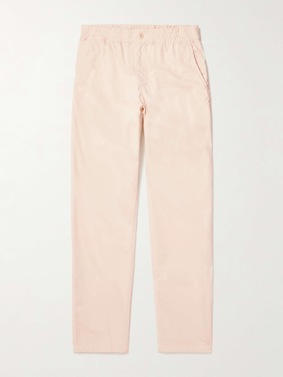 

Хлопковые брюки прямого кроя Chuck A.P.C., белый
