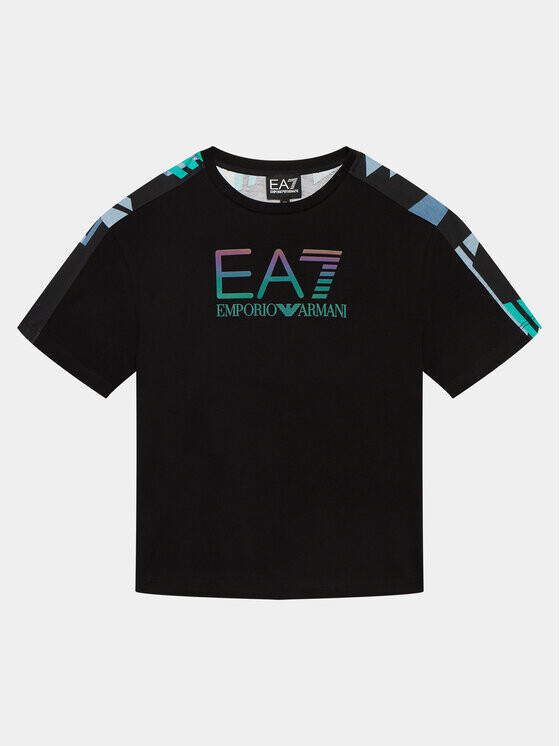 

Футболка стандартного кроя Ea7 Emporio Armani, черный