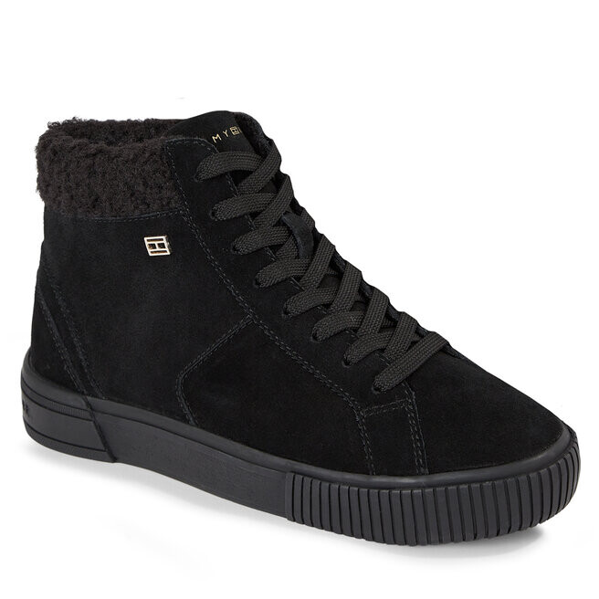 

Кроссовки Tommy Hilfiger VulcSuede Sneaker, черный