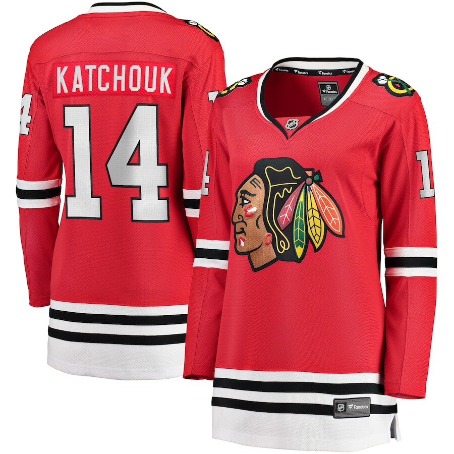 

Джерси Fanatics Branded Chicago Blackhawks, красный