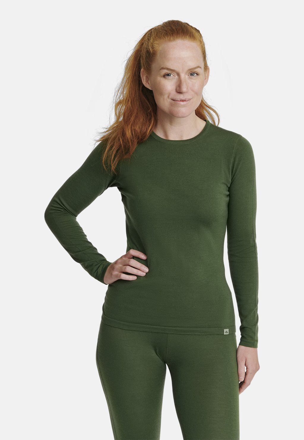Рубашка с длинным рукавом Danish Endurance, зеленый
