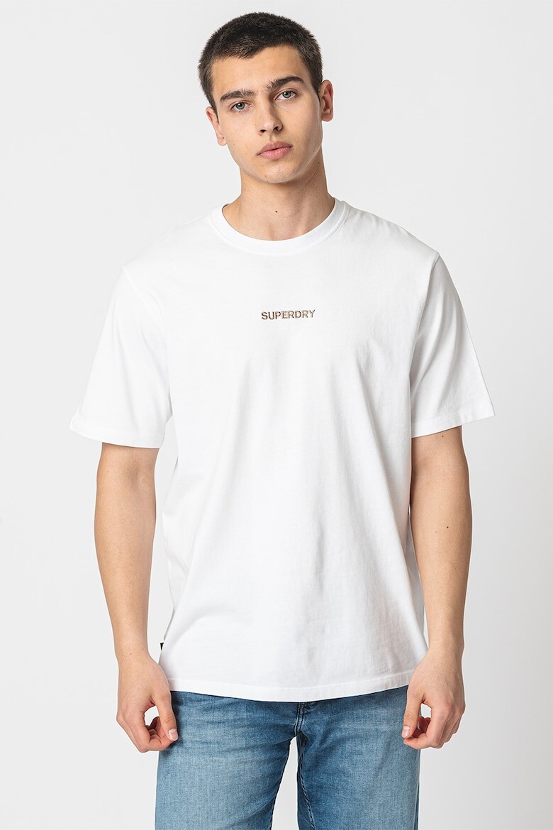 

Свободная футболка с логотипом Superdry, белый