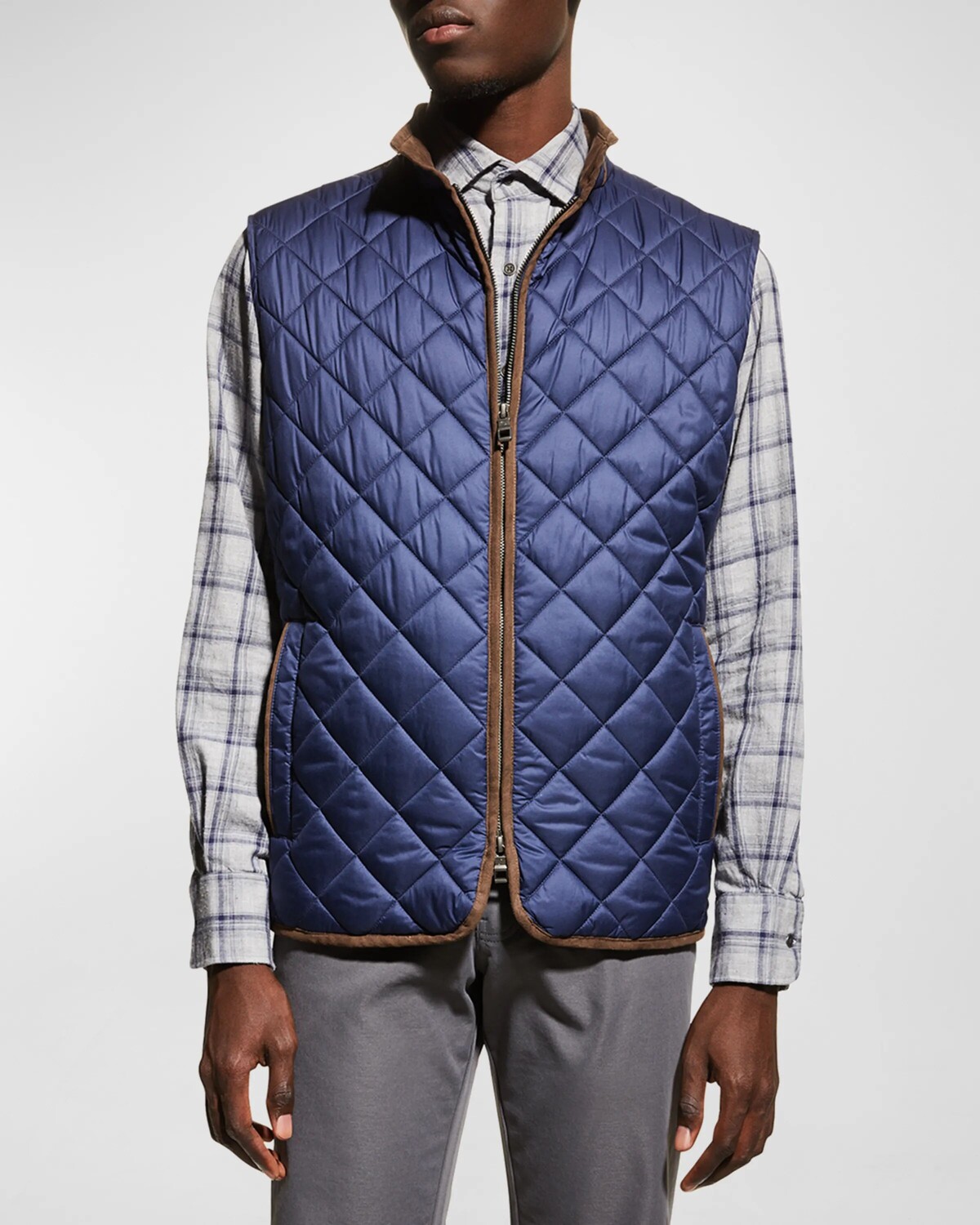 

Мужской стеганый жилет Crown Essex Peter Millar, цвет Navy