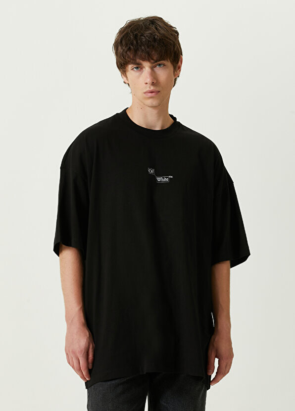 

Черная футболка с логотипом Off-White, Черный