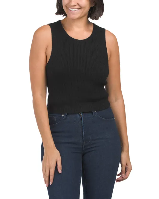 

Майка Sloane из смеси шерсти и кашемира 360 Cashmere, черный