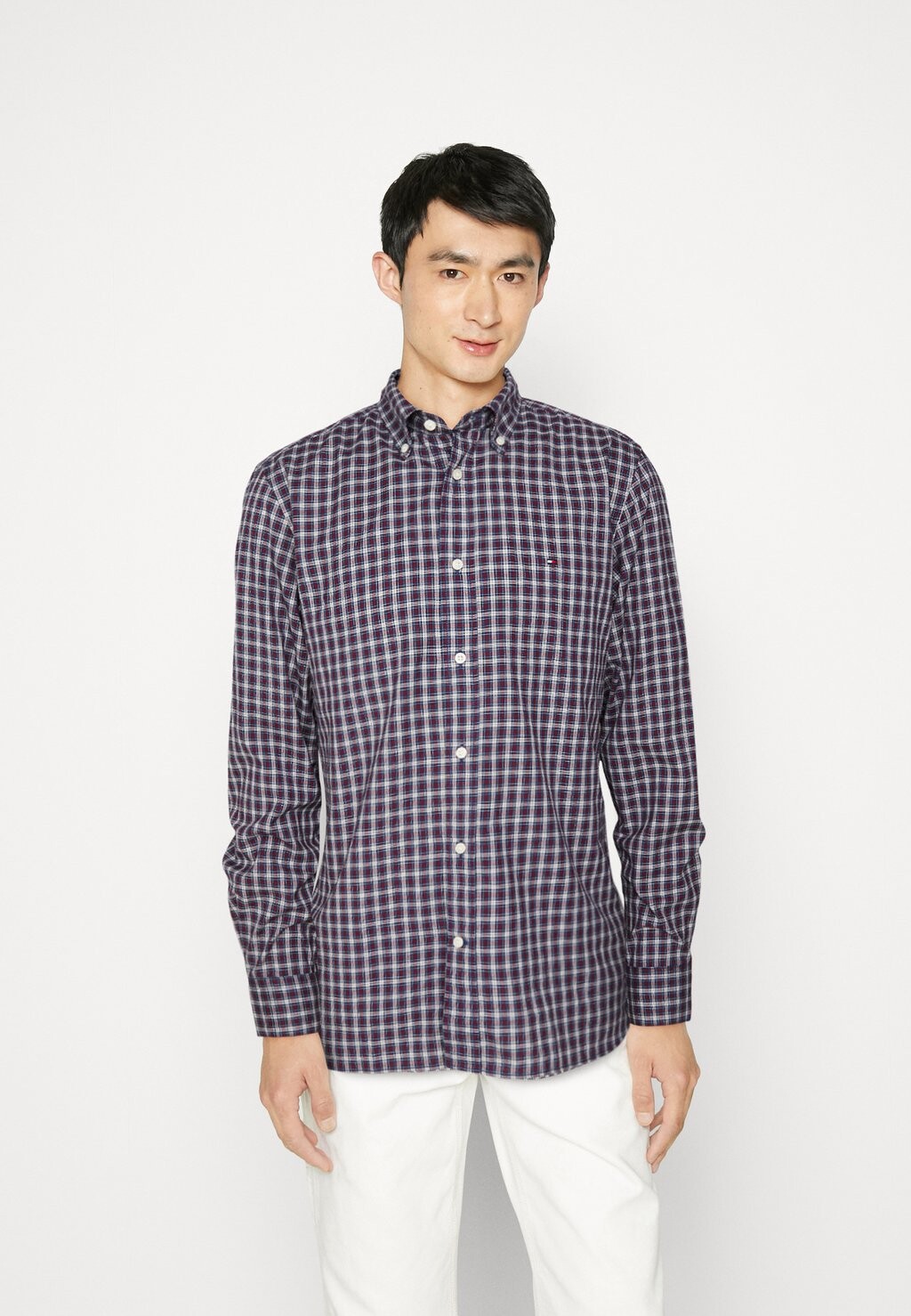 

Рубашка FLEX TARTAN Tommy Hilfiger, глубокий индиго
