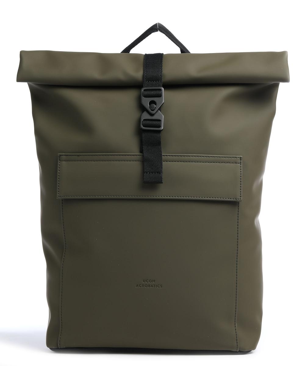 Рюкзак Lotus Jasper Medium Rolltop 15,6 дюйма Полиуретан, переработанный полиэстер Ucon Acrobatics, зеленый