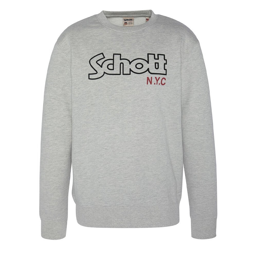 

Толстовка Schott Vintage, серый