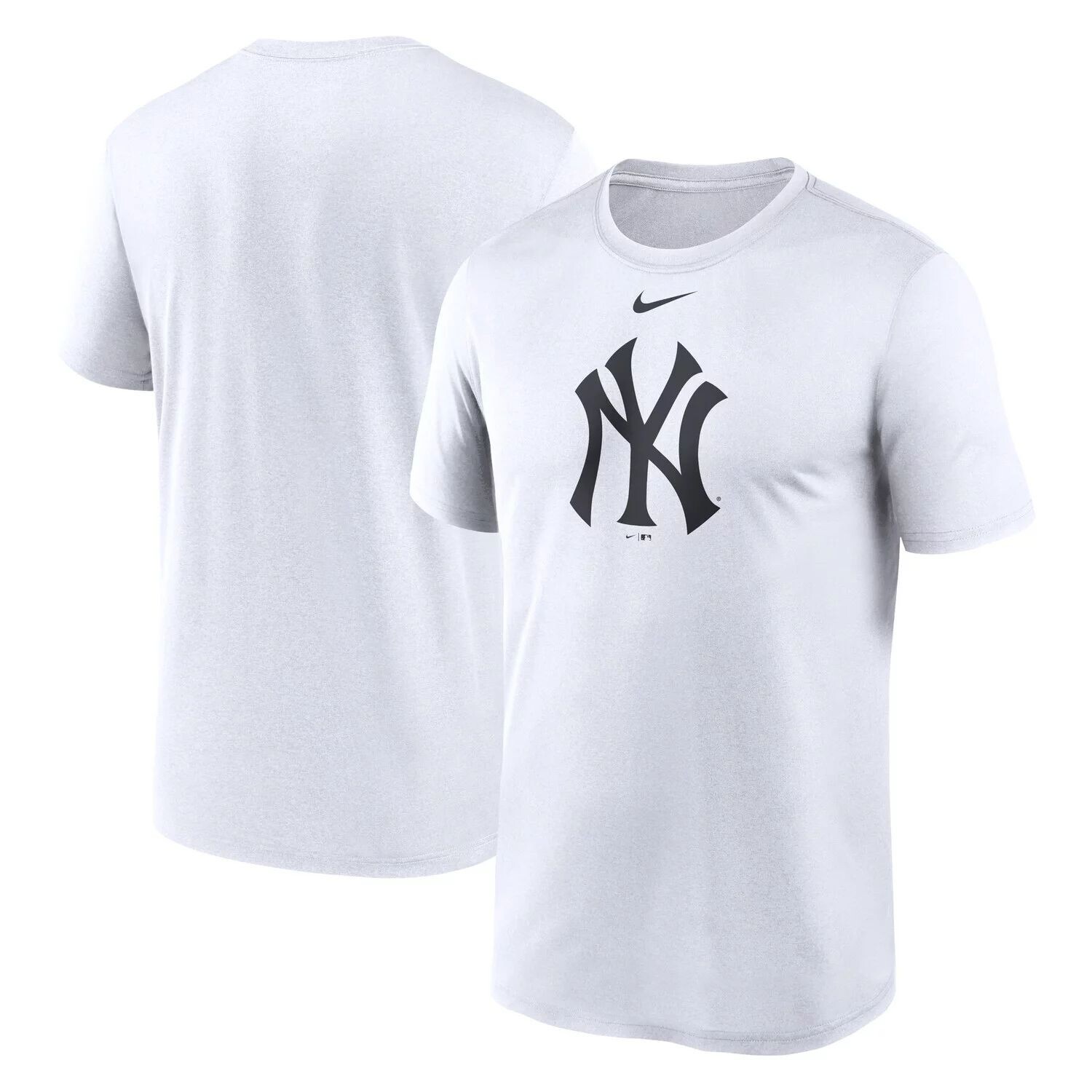 

Мужская белая футболка с логотипом Nike New York Yankees New Legend, Белый