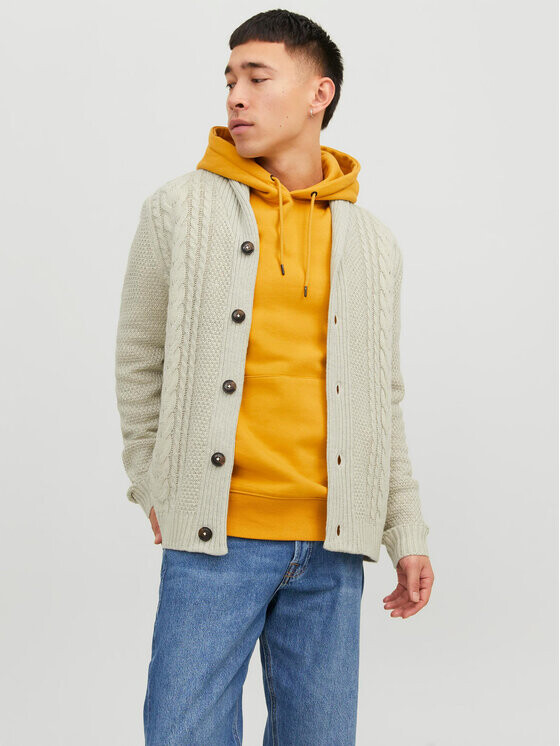 

Кардиган стандартного кроя Jack&Jones, экрю