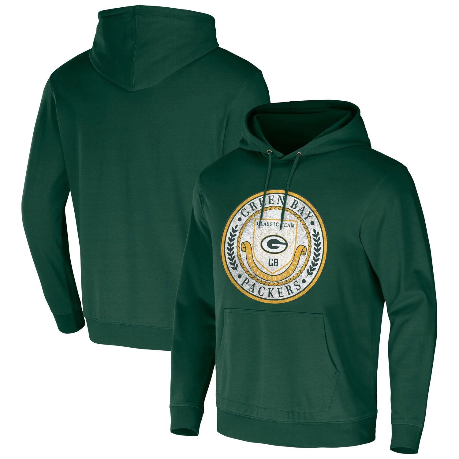 

Мужская коллекция NFL x Darius Rucker от Fanatics Green Green Bay Packers стираный пуловер с капюшоном