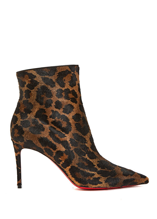 

Женские замшевые ботинки kate с леопардовым узором Christian Louboutin
