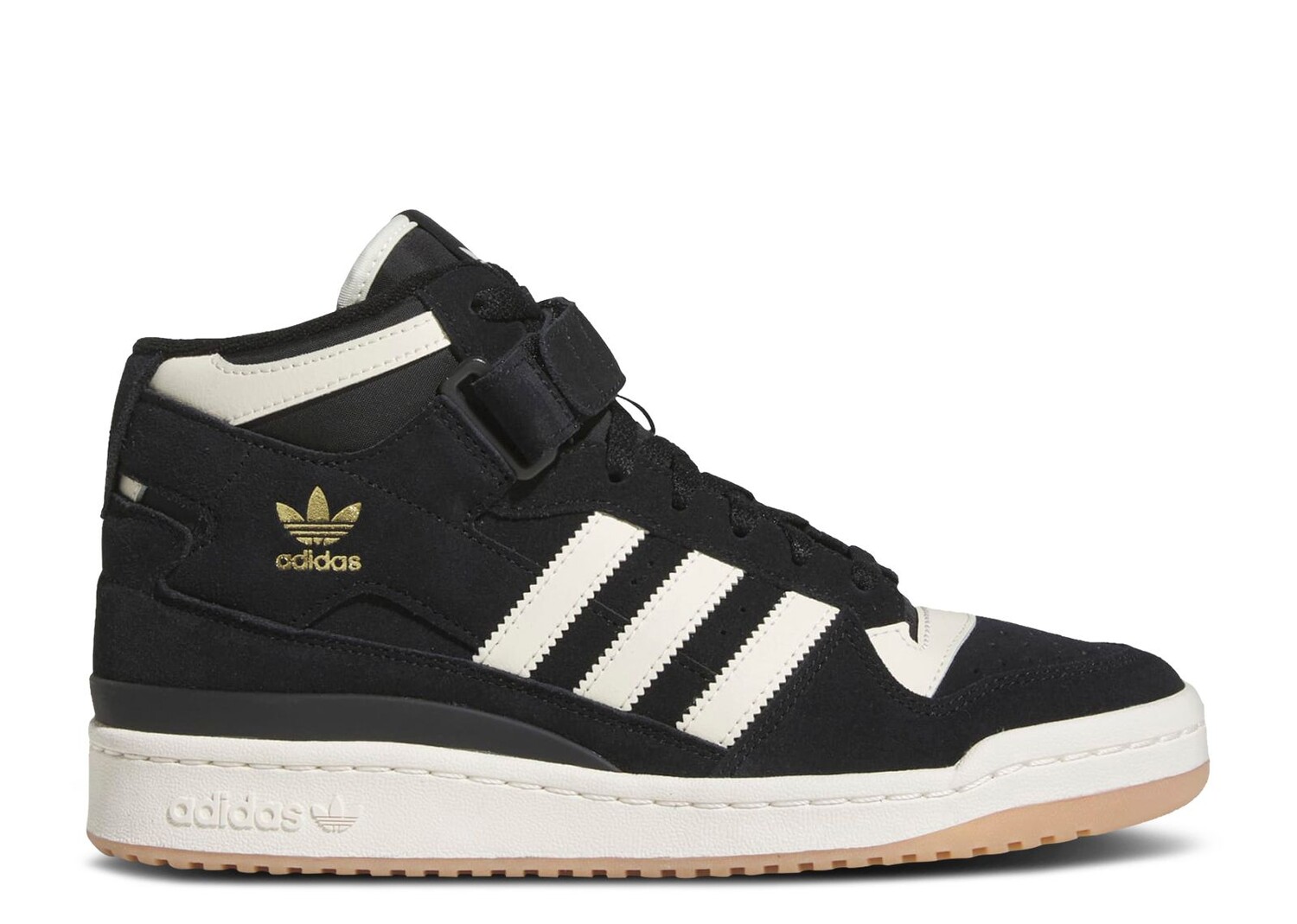 

Кроссовки adidas Forum Mid 'Black Cream Gum', черный