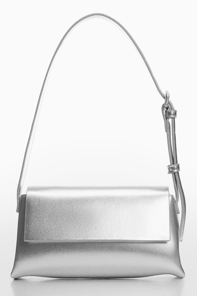 

Сумка Lucer из экокожи Mango, серебряный