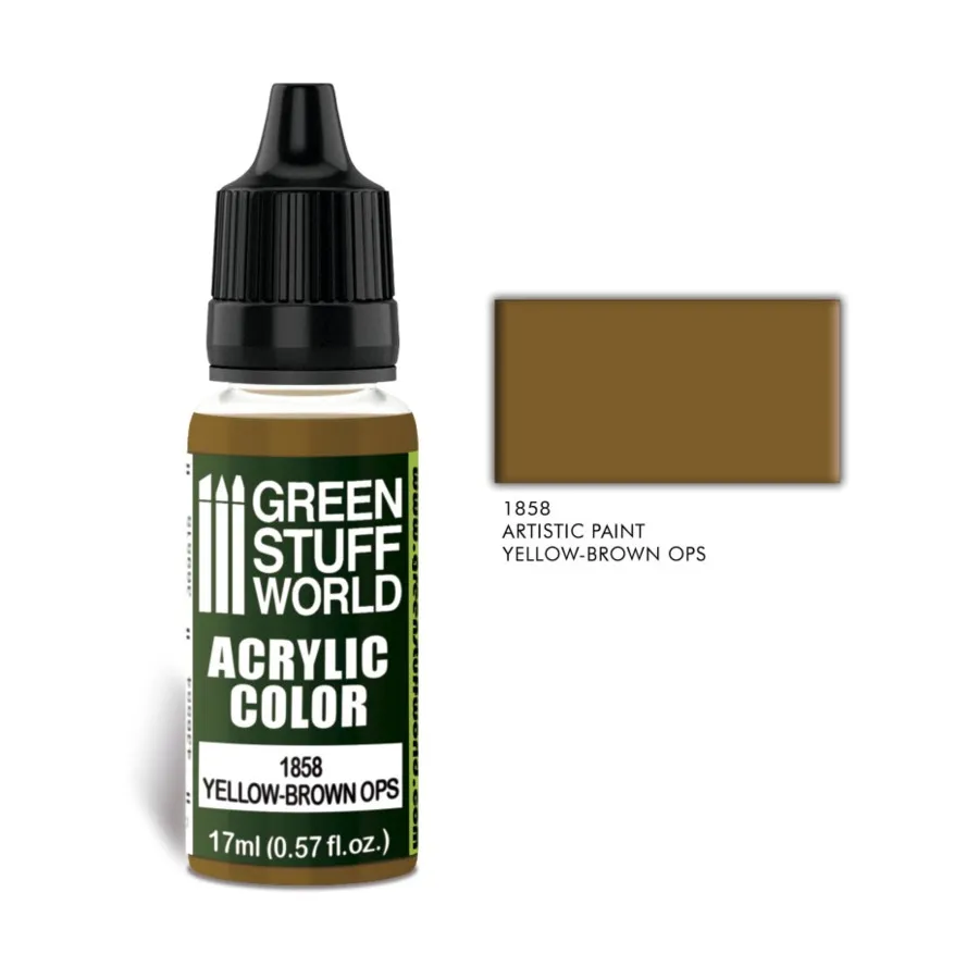 

Желто-коричневые операции, Paint - Acrylic Color Paint - 17ml (Green Stuff World)