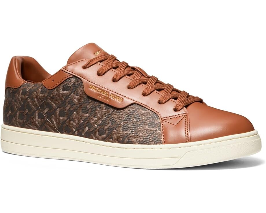 

Кроссовки Michael Kors Keating Lace-Up, цвет Luggage Multi