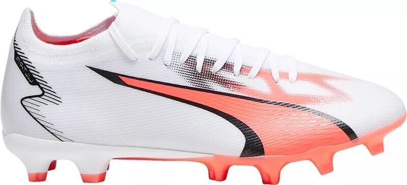 

Футбольные бутсы Puma Ultra Match FG, белый/красный