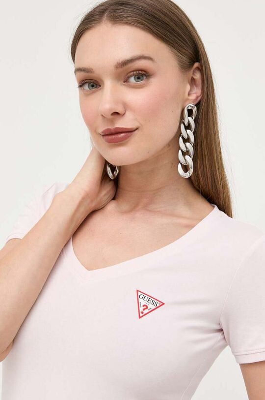 

Футболка Guess, розовый